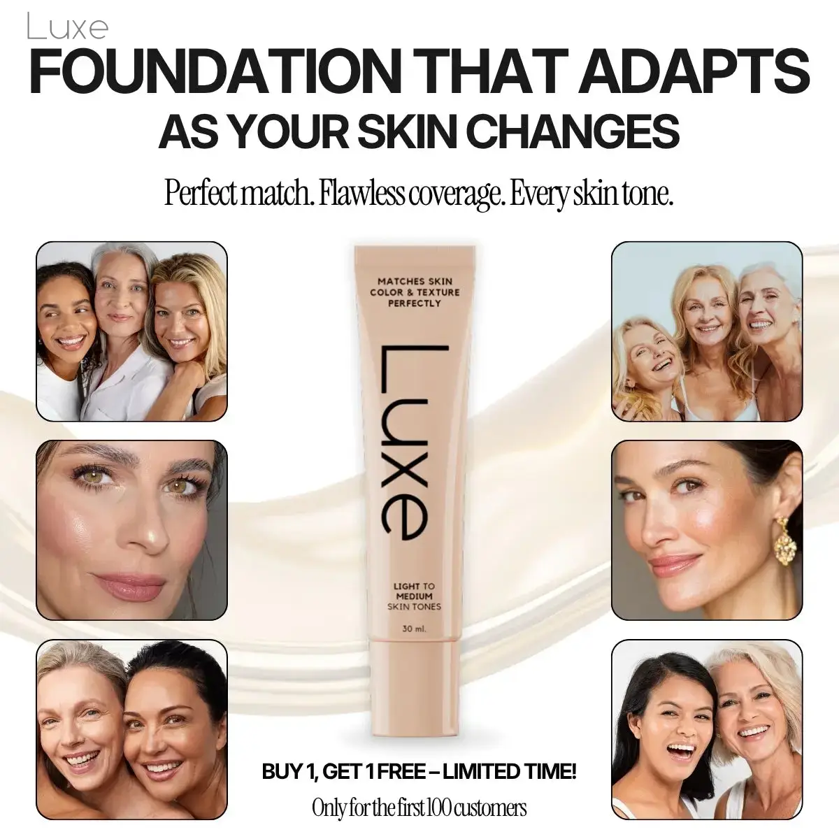Luxe™ - Color Changing Foundation - Image 2